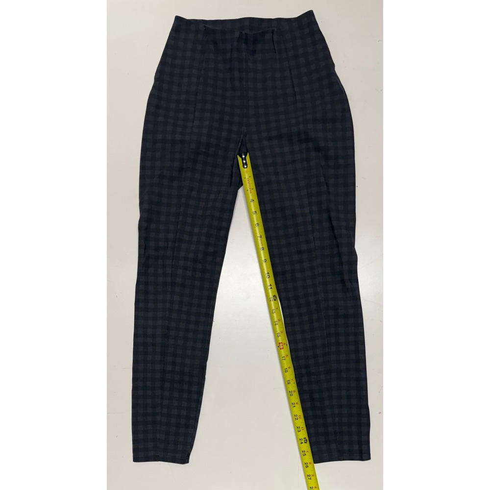 Lululemon Here to There Gingham Check Black‎ Gray Women's Size 6 High Rise